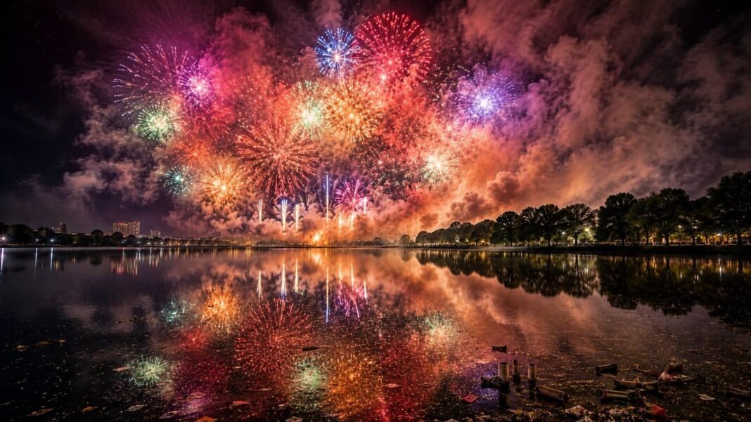 Fuegos Artificiales: La Contaminación Persiste Más Allá del Espectáculo