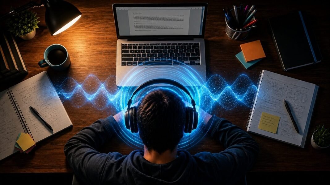 Música al Estudiar: ¡No Es Solo Concentración, Es Una ‘Vaina’ Más Profunda! Música al Estudiar: No Es Solo Concentración, Es Una Estrategia Más Profunda