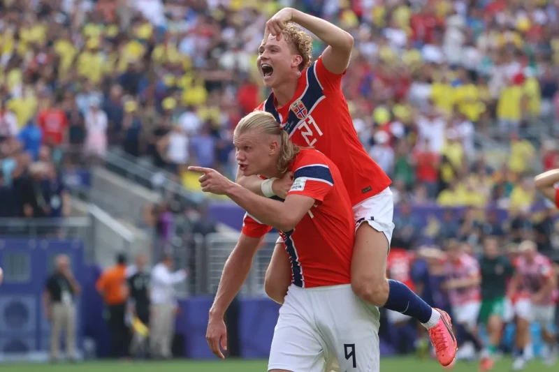 Haaland lidera a Noruega y despacha a Brasil en el Mundial