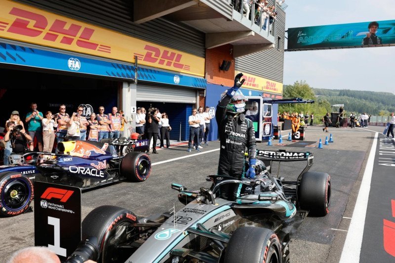 ¡Kimi Antonelli se lució con un ‘jevi’ Pole Position en Bélgica! Kimi Antonelli se lució con un Pole Position en Bélgica