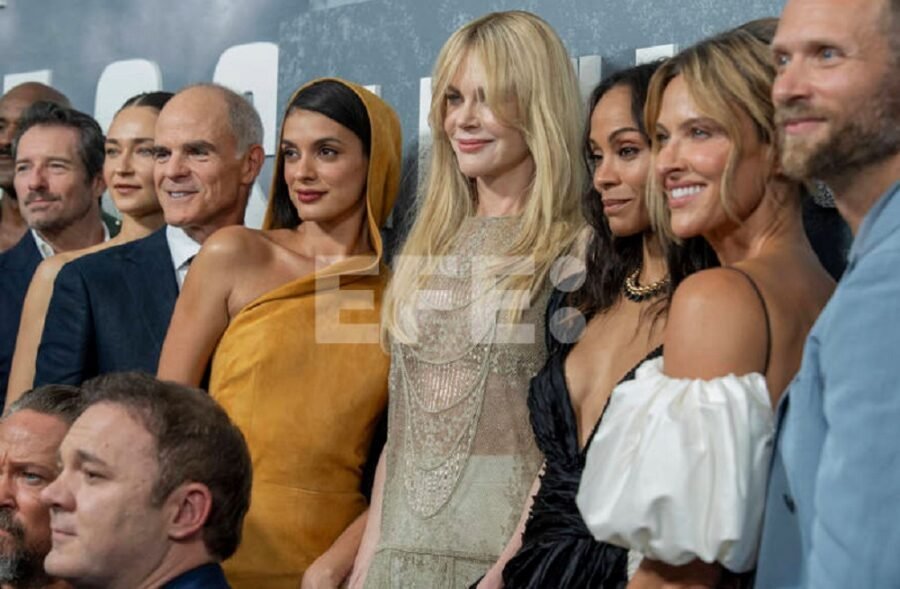 Zoe Saldaña y Nicole Kidman dan la para en Nueva York con estreno de Lioness