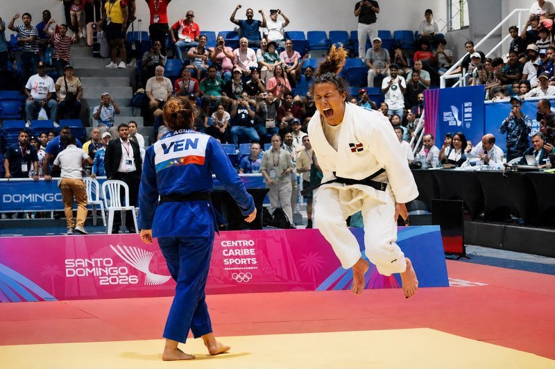 Esmeralda Damiano Eligió a RD y Se Colgó el Oro en Judo