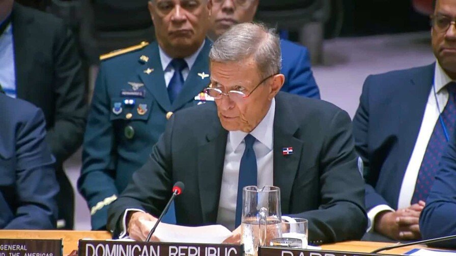 Roberto Álvarez en la ONU: ¡A resolver la ‘vaina’ en Haití! Roberto Álvarez en la ONU: A resolver la situación en Haití