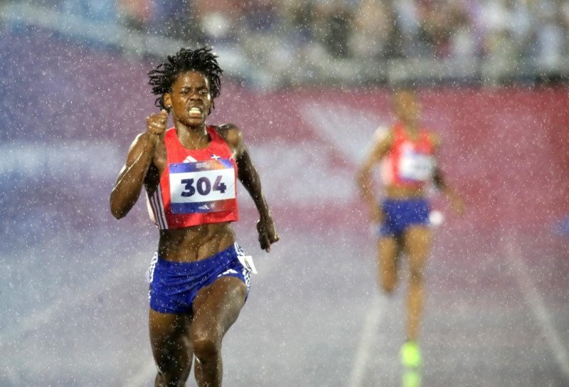 Marileidy Paulino: Cuando la fuerza se impone a la lluvia en la pista