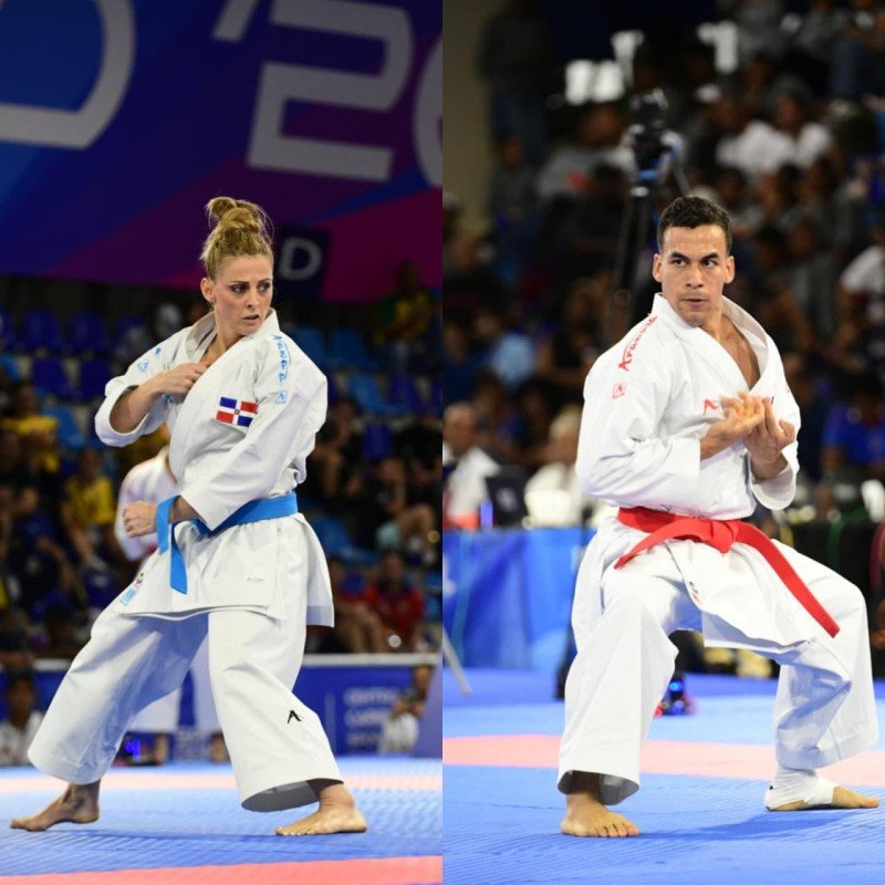 ¡Doble ‘Oro Bacano’! Dimitrova y Aracena Hacen Historia en el Karate Dominicano Doble Oro Bacano Dimitrova y Aracena Hacen Historia en el Karate Dominicano