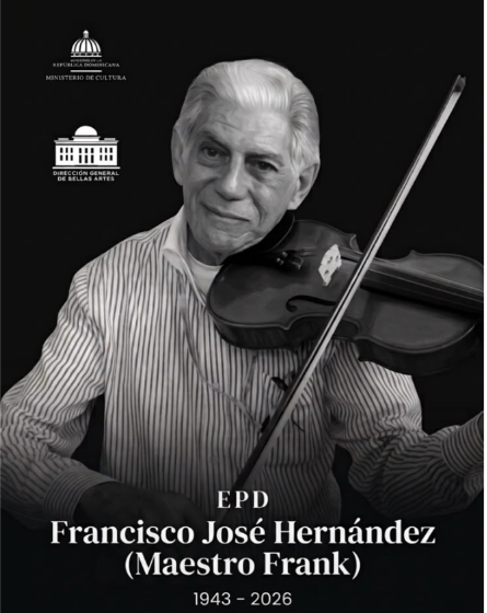 ¡Qué ‘vaina’! La comunidad artística dominicana despide al ‘Maestro Frank’ La comunidad artística dominicana despide al Maestro Frank