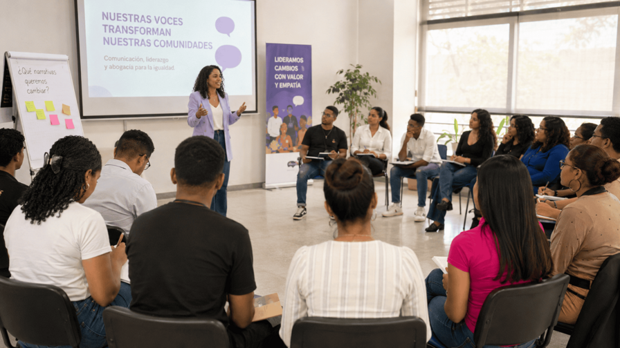 Jóvenes Líderes Activan la Voz para Frenar la Violencia: Un Paso Chulo por el Patio