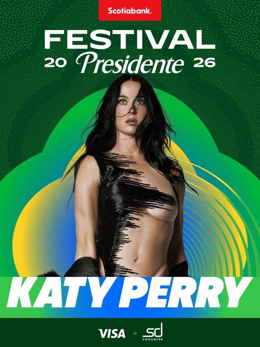 Katy Perry en el Festival Presidente: La emoción que viene con un gran estilo