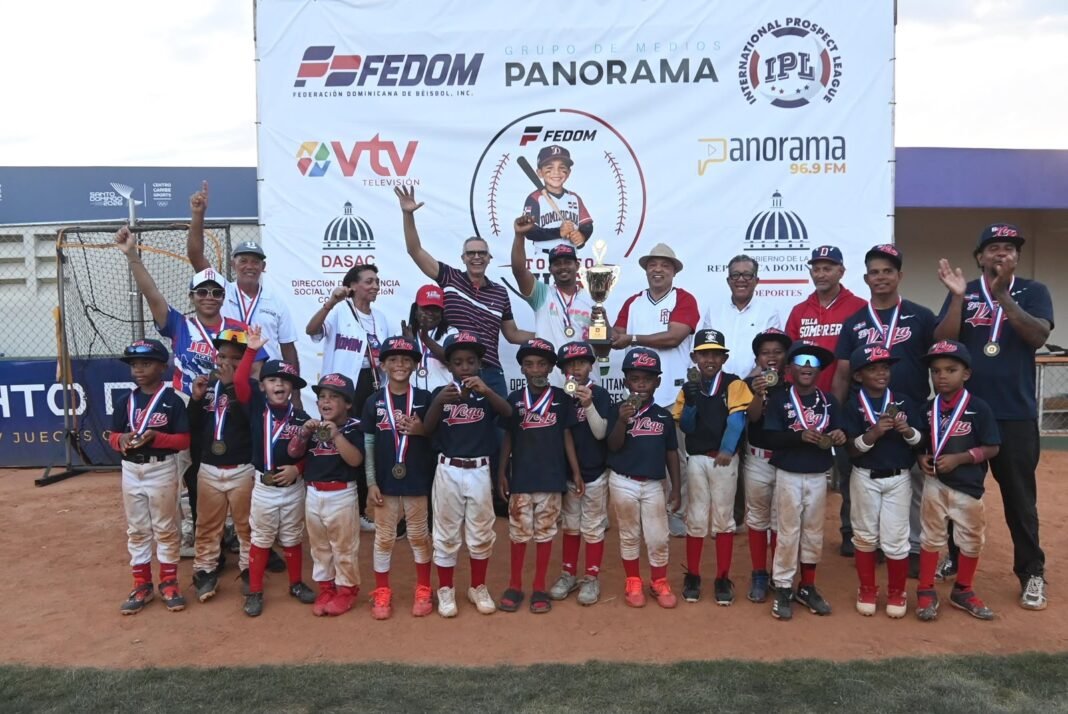 ¡La Vega Está en ‘Fuego’: Se Corona Bicampeón U6 de Béisbol de Fedom! La Vega en Racha: Bicampeon U6 de Beisbol de Fedom