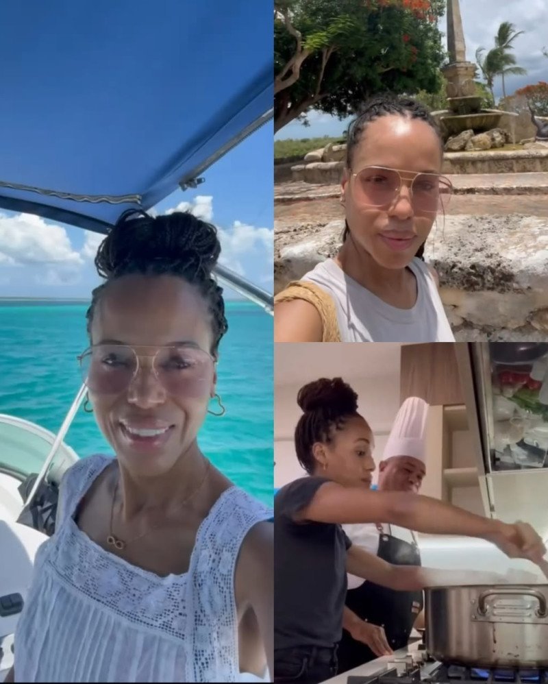 ¡Qué ‘jevi’! Kerry Washington se mete de lleno con el sabor dominicano y el locrio Kerry Washington se mete de lleno con el sabor dominicano y el locrio