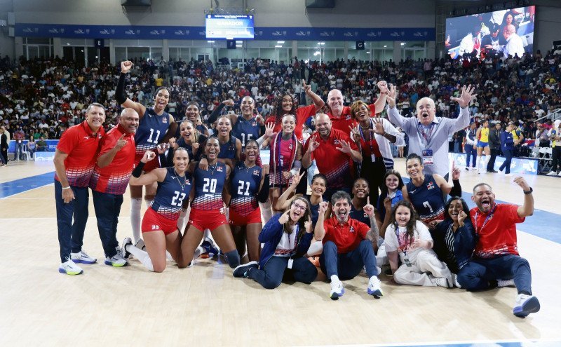 Las Reinas del Caribe Imponen Clase y Logran Noveno Oro en Voleibol Femenino