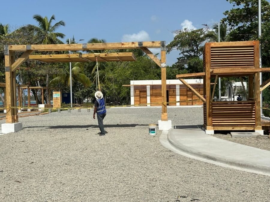 Playa Nizao, chevere y casi lista para el disfrute