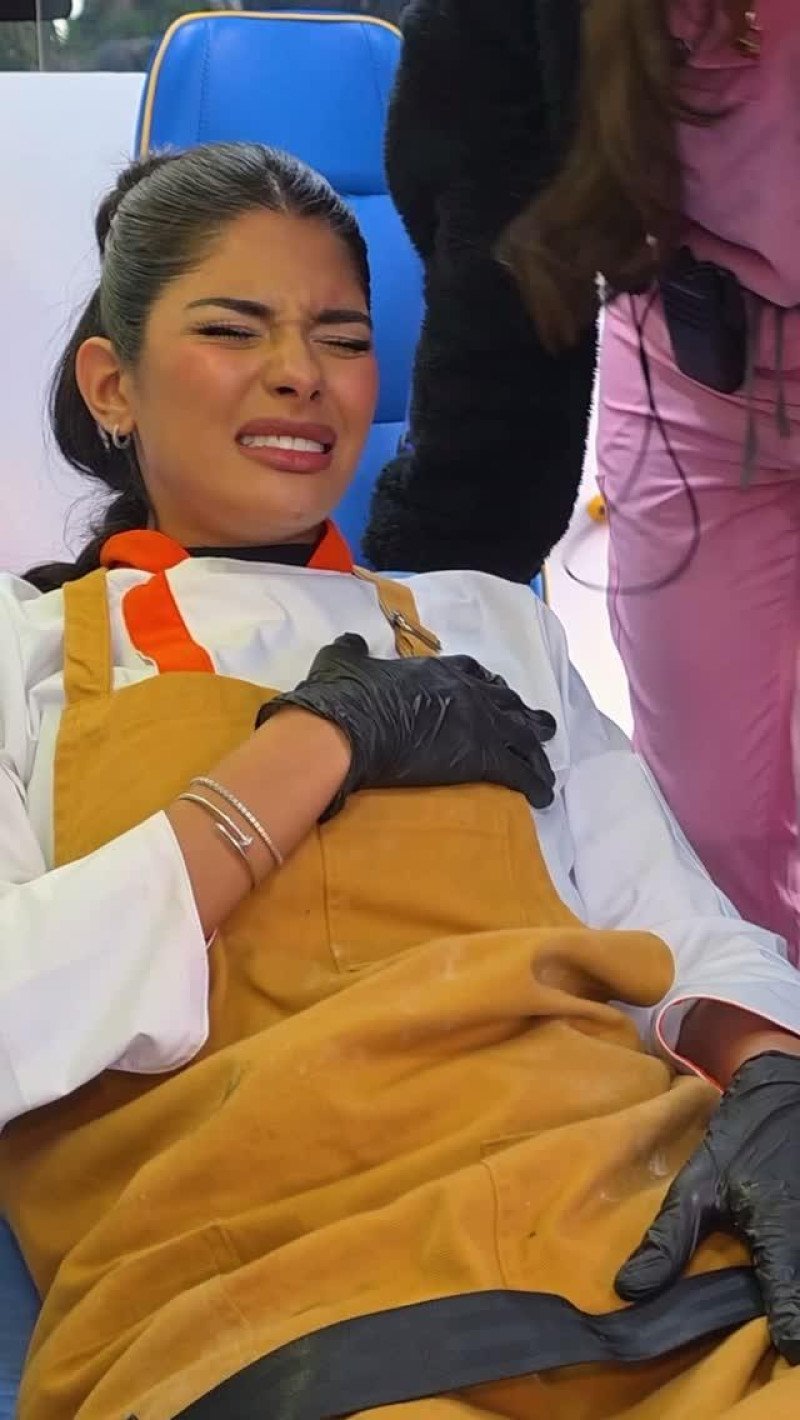 Sheynnis Palacios Sale de Top Chef VIP 5 en Ambulancia