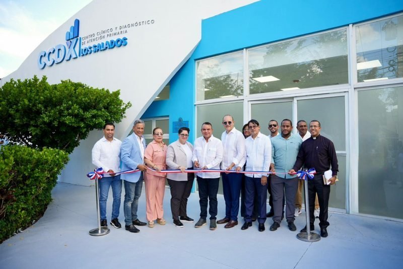 Un palo para la salud: SNS inaugura centro medico chulo en Los Salados, Santiago