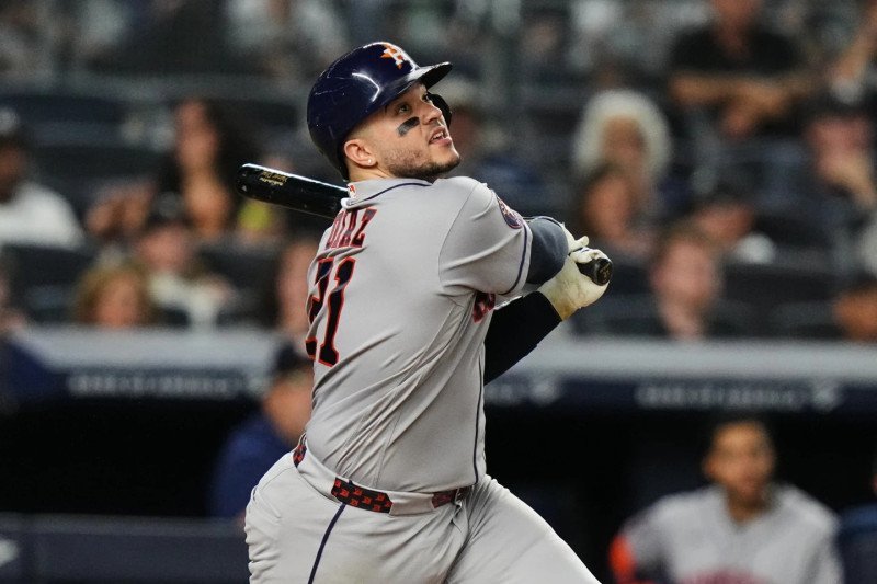 ¡Yainer Díaz y Yordan Álvarez ‘dando palo’! Astros le dan un ‘vainón’ a los Yankees Yainer Díaz y Yordan Álvarez Lideran Victoria de Astros ante Yankees