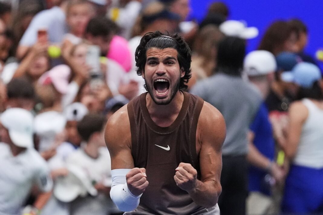 Alcaraz Regresa al US Open con Todo y sin Dolor: ¿Se Llevara el Trofeo Otra Vez?