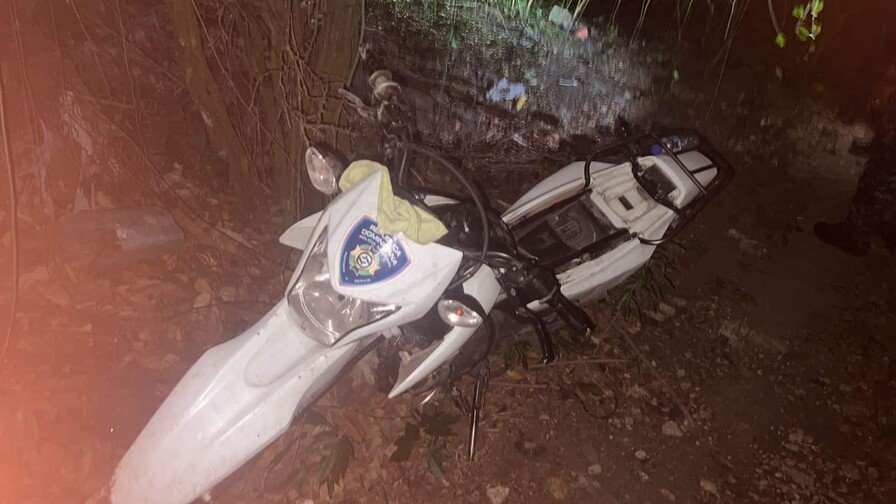 Recuperan Motocicleta Policial Robada en Santiago