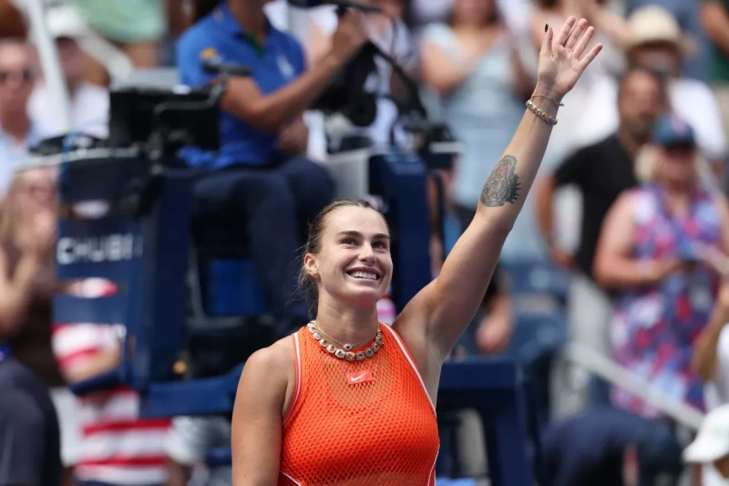 Sabalenka se molesta por el olor a marihuana en el US Open