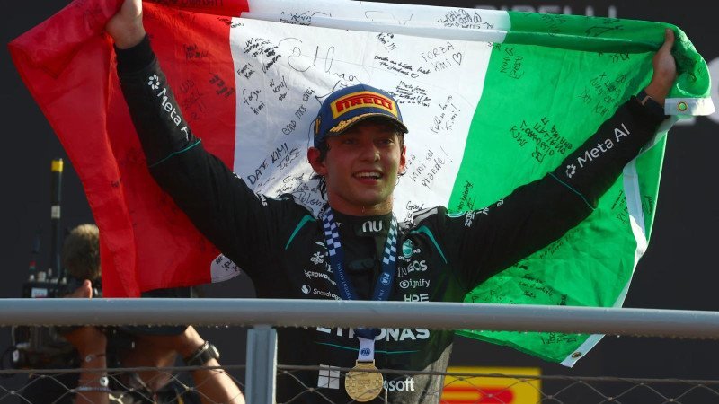 ¡Kimi Antonelli Montó un ‘Show’ Bacano en Monza y Va por la Historia de la F1! Kimi Antonelli Triunfa en Monza y Busca Hacer Historia en la F1