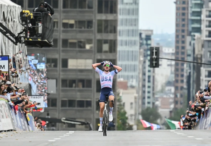 Brandon McNulty, campeón mundial: ¡Un ‘bacano’ que hizo el milagro en la ruta! Brandon McNulty campeón mundial de ciclismo