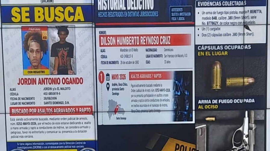 ¡La ‘Vaina’ se Pone Caliente! Policía liquida a cuatro supuestos delincuentes; dos del caso Boca Chica La Policia liquida a cuatro supuestos delincuentes dos del caso Boca Chica