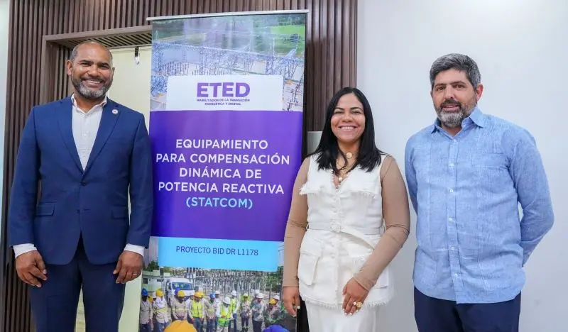 ETED se pone las ‘pilas’ con el proyecto STATCOM: ¡Qué ‘vaina’ más jevi para el SENI! ETED implementa proyecto STATCOM para el SENI