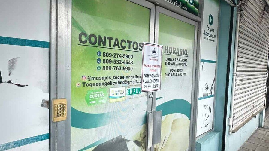 ¡Upa! Salud Pública le da un ‘cierre’ a centro de masajes por líos de ‘contacto inapropiado’ Salud Pública cierra centro de masajes por contacto inapropiado