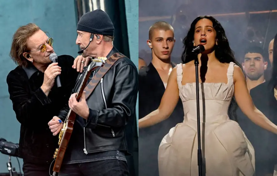 U2 rinde homenaje a Rosalía: Una conexión musical que el público va a celebrar