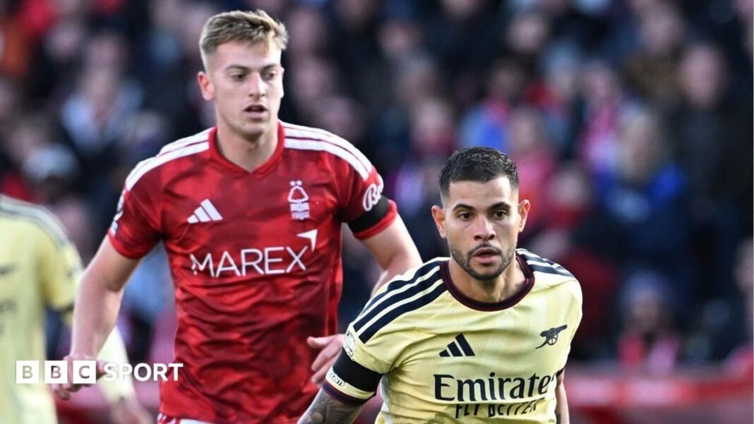El Arsenal Busca Darse un Banquete ante Nottingham Forest en la Premier League