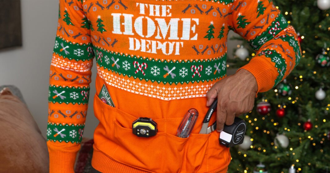 Vaina del Swat del Home Depot Home Depot Sweater
