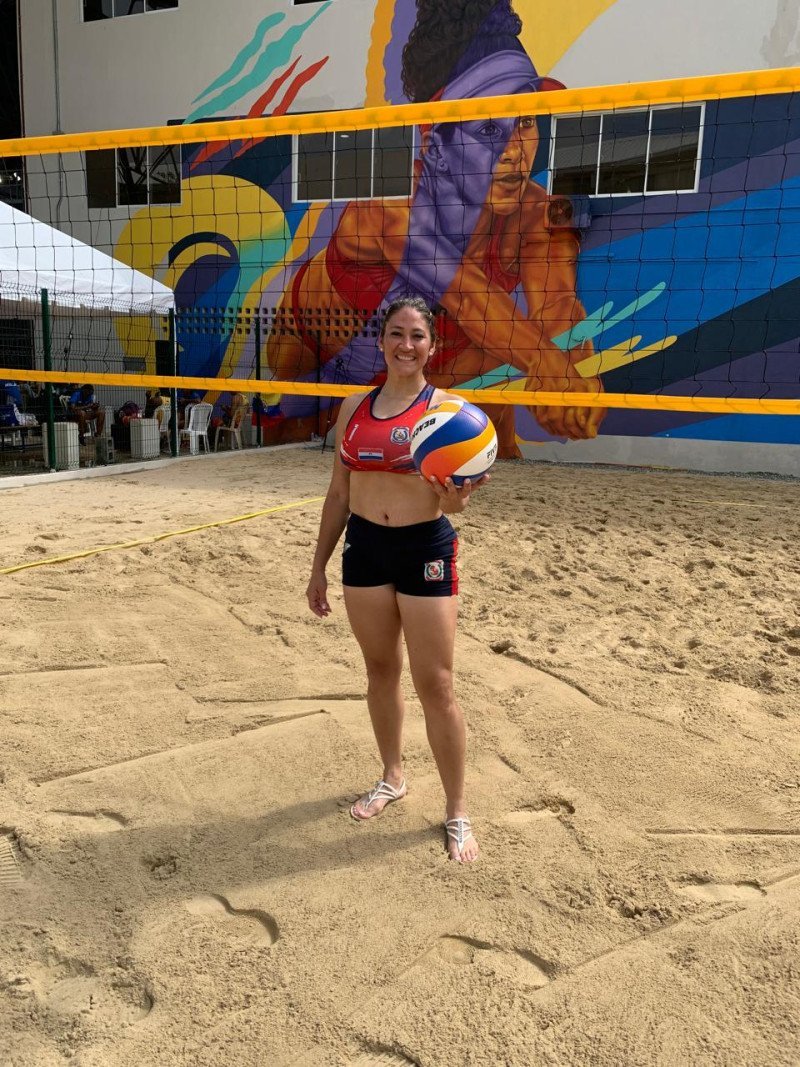 Laura Román y su coro con el paraíso del Caribe