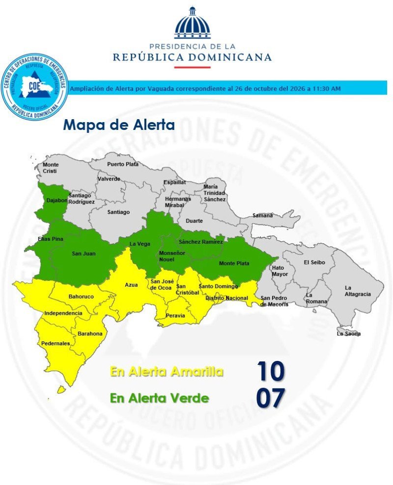Vaguada deja daños en el país