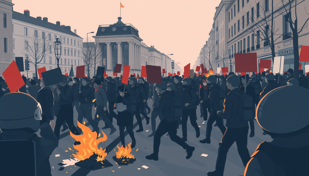 Paris se Enciende con Choques por Reforma Educativa