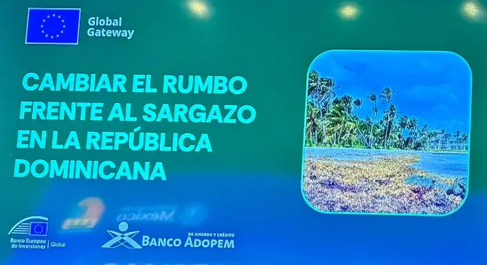 ¡RD le coge el ‘número’ al sargazo y lo convierte en ‘billete’ para empresas! República Dominicana transforma el sargazo en oportunidades para empresas